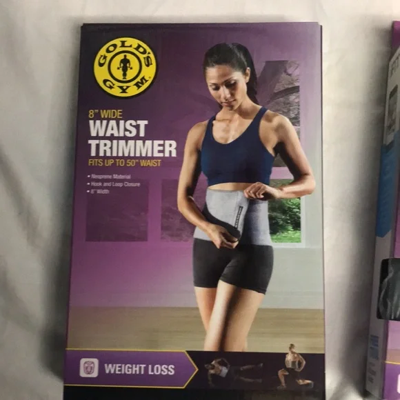 Brand New Gold’s Gym Neoprene 50”Waist and 4 piece Upper Arm and Thigh Slimmer - Picture 2 of 5